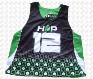 Custom Men New Style Sublimated Dye Sublimation Lacrosse Jersey