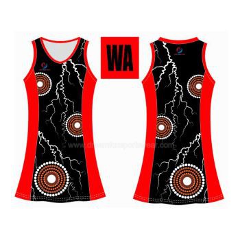 Australia Aboriginals Indigenous Design Your Own Netball Dress