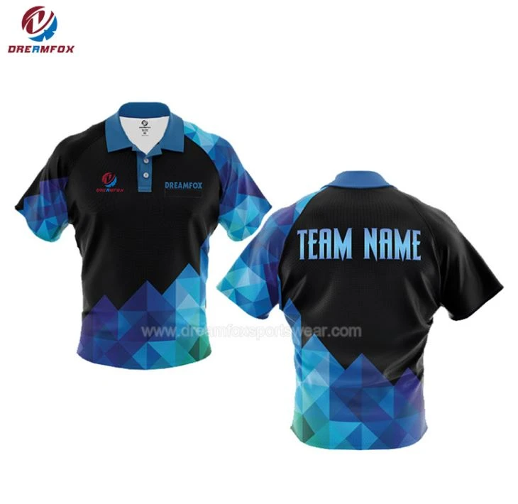 Australia Sublimated Polo Shirts Set In Sleeve